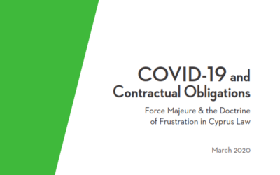 Covid 19 – Contractual Obligations