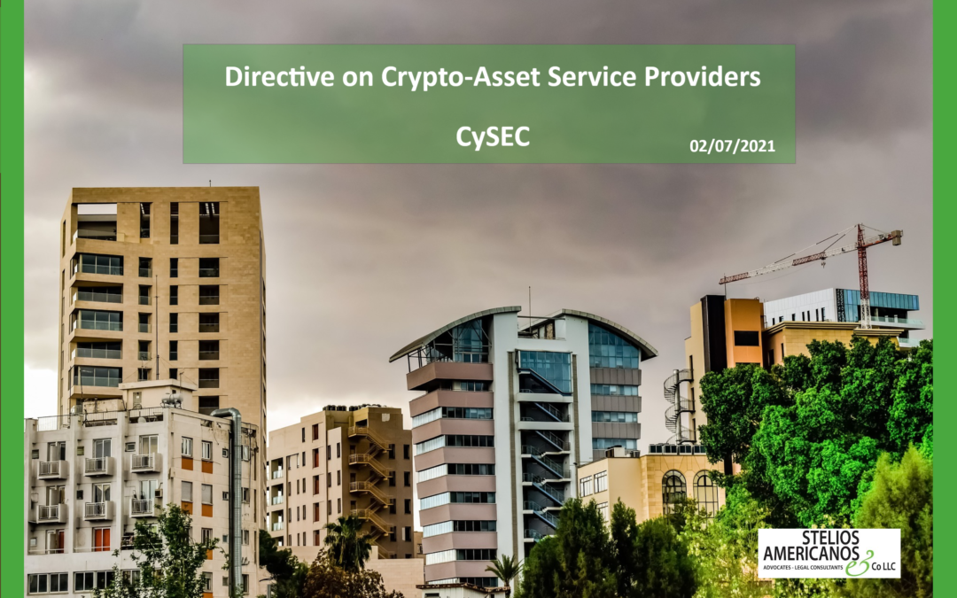 Crypto-Asset Service Providers CySEC’s June directive