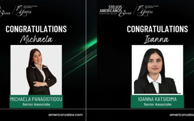Congratulations to Ioanna and Michaela on their Promotion
